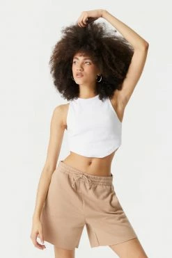 Stitches Ladies High-Rise Fleece Basketball Short Bottoms