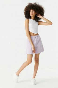 Stitches Ladies High-Rise Fleece Basketball Short Bottoms