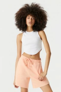 Stitches Ladies High-Rise Fleece Basketball Short Bottoms