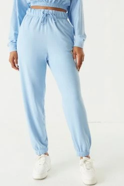 Stitches Ladies Bottoms Soft Fleece Angel Graphic Jogger