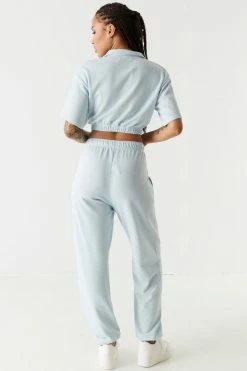 Stitches Ladies Fleece Originals Graphic High-Rise Boyfriend Joggers Bottoms