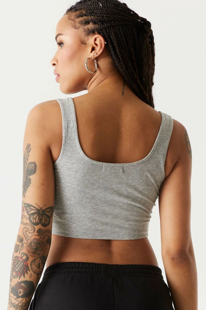 Stitches Ladies Heart Breaker Graphic Corset Tank 2 Stitches Ladies Heart Breaker Graphic Corset Tank