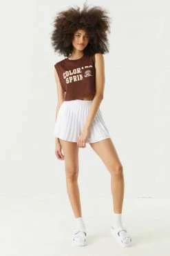 Stitches Ladies Tops High-Neck Colorado Springs Pocket Graphic Cropped Tank Top 5 Stitches Ladies Tops High-Neck Colorado Springs Pocket Graphic Cropped Tank Top