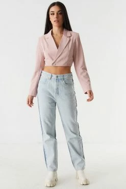 Stitches Ladies Refuge Jeans Refuge 90's Ultra High-Rise Two-Tone Mom Jean