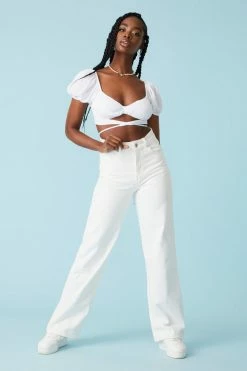 Stitches Ladies Refuge Jeans Refuge Ultra-High-rise Wide Leg Jean