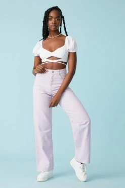 Stitches Ladies Refuge Jeans Refuge Ultra-High-rise Wide Leg Jean