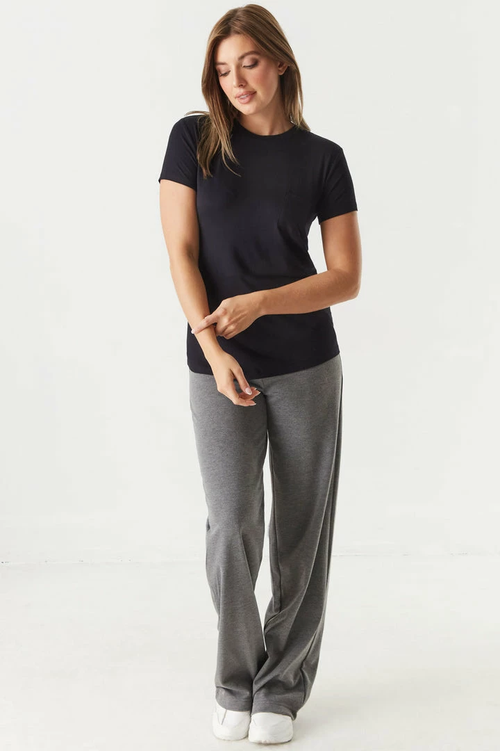 Stitches Ladies Relaxed Crew Neck T-Shirt Tops 3 Stitches Ladies Relaxed Crew Neck T-Shirt Tops