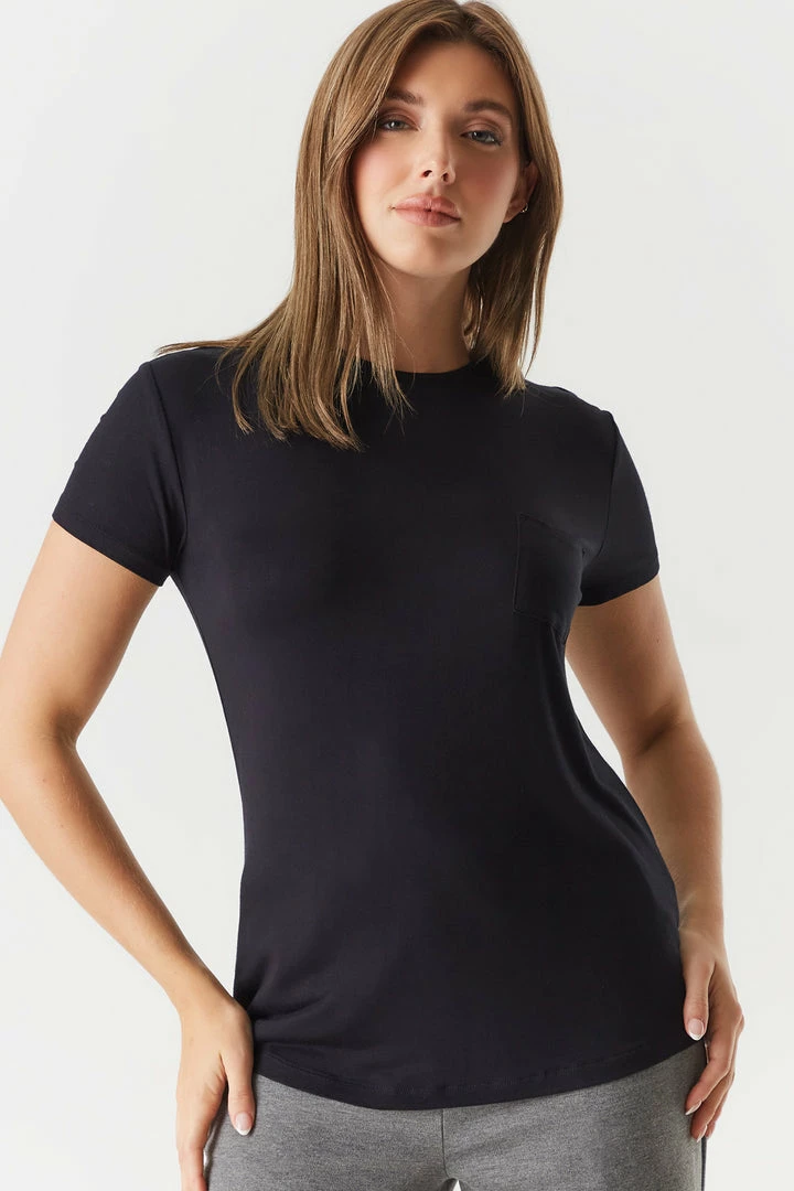 Stitches Ladies Relaxed Crew Neck T-Shirt Tops 1 Stitches Ladies Relaxed Crew Neck T-Shirt Tops