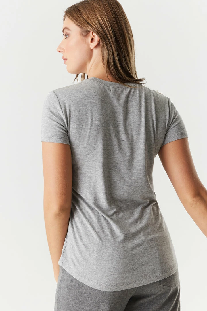 Stitches Ladies Relaxed Crew Neck T-Shirt Tops 5 Stitches Ladies Relaxed Crew Neck T-Shirt Tops