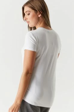 Stitches Ladies Relaxed Crew Neck T-Shirt Tops 28 Stitches Ladies Relaxed Crew Neck T-Shirt Tops