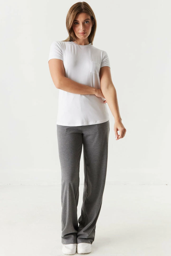 Stitches Ladies Relaxed Crew Neck T-Shirt Tops 9 Stitches Ladies Relaxed Crew Neck T-Shirt Tops