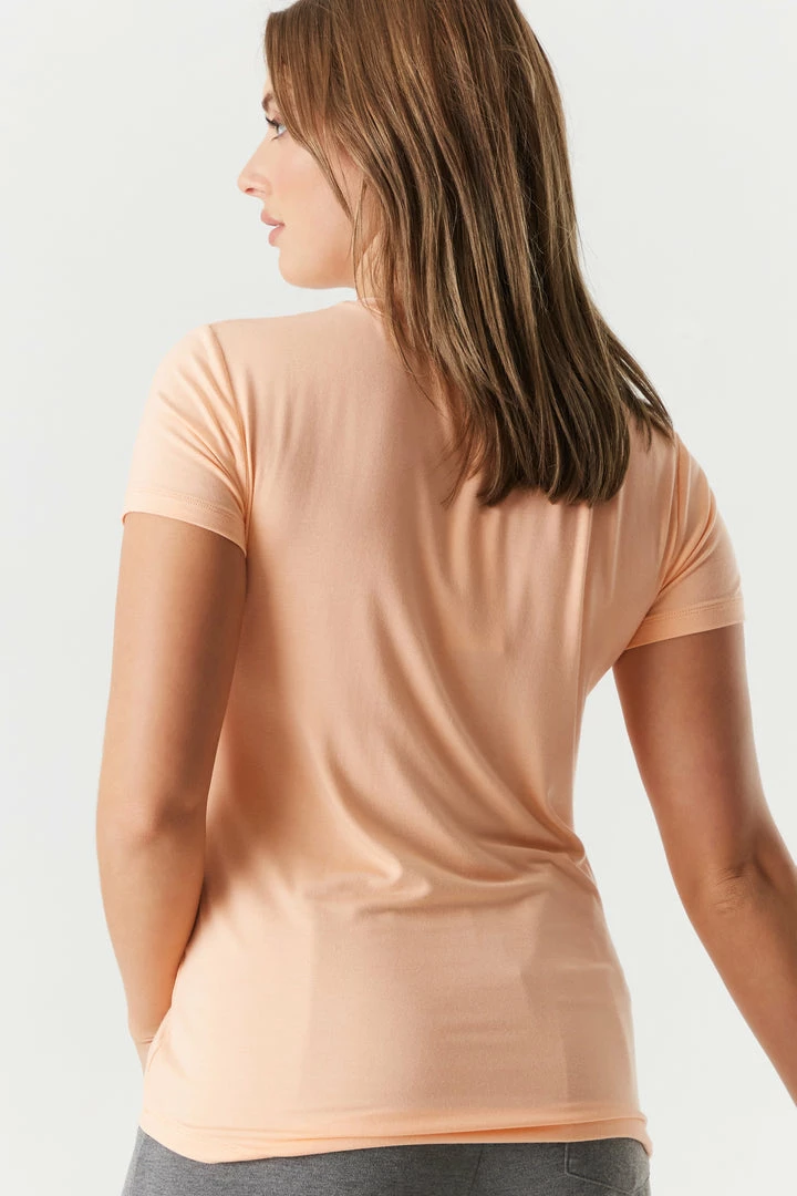 Stitches Ladies Relaxed Crew Neck T-Shirt Tops 20 Stitches Ladies Relaxed Crew Neck T-Shirt Tops