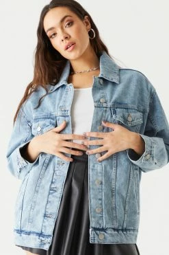 Stitches Ladies Denim Jackets Oversized Denim Jacket