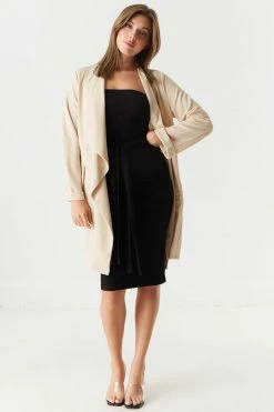 Stitches Ladies Open Front Waterfall Jacket Jackets + Coats