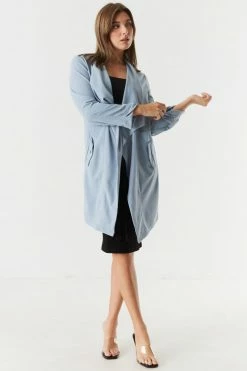 Stitches Ladies Open Front Waterfall Jacket Jackets + Coats