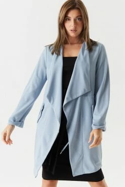 Stitches Ladies Open Front Waterfall Jacket Jackets + Coats