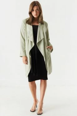 Stitches Ladies Open Front Waterfall Jacket Jackets + Coats