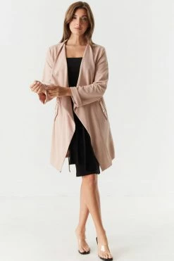 Stitches Ladies Open Front Waterfall Jacket Jackets + Coats