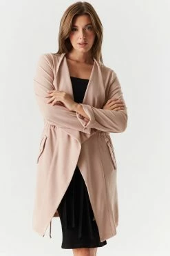 Stitches Ladies Open Front Waterfall Jacket Jackets + Coats