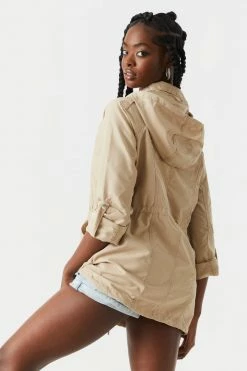 Stitches Ladies Jackets + Coats Basic Lightweight Hooded Zip-Up Jacket