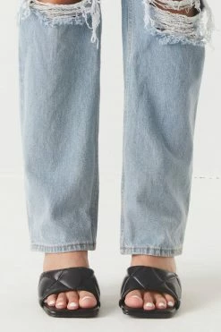 Stitches Ladies Embossed Band Stiletto High Heel