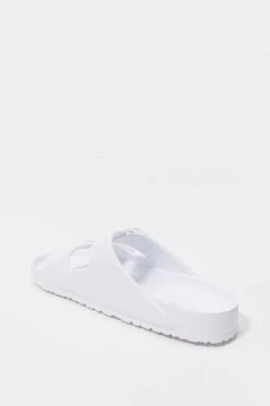 Stitches Ladies Two Buckle Band Slip-On Sandal