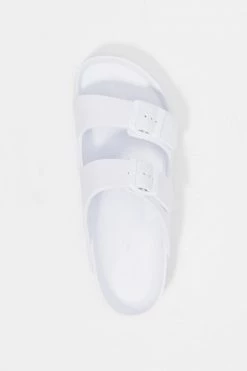 Stitches Ladies Two Buckle Band Slip-On Sandal