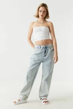 Stitches Ladies Two Buckle Band Slip-On Sandal