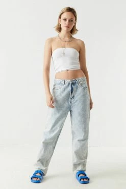 Stitches Ladies Two Buckle Band Slip-On Sandal