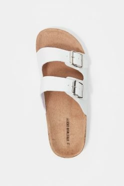 Stitches Ladies Two Buckle Cork Sole Sandal Sandals