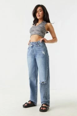 Stitches Ladies Sandals Double Buckle Platform Sole Slide-On Sandal