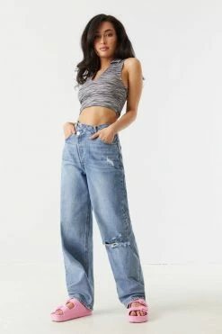 Stitches Ladies Sandals Double Buckle Platform Sole Slide-On Sandal