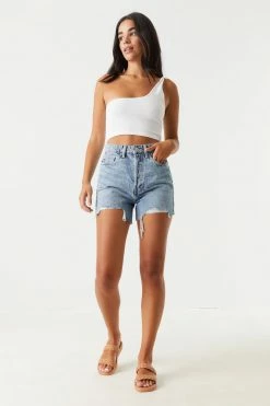 Stitches Ladies Woven Two Band Slide-On Sandal Sandals