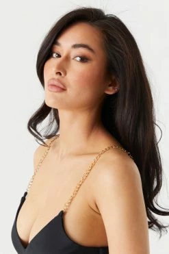 Stitches Ladies Swimwear Sommer Ray Side Cut-Out Chain Strap One Piece Swimsuit