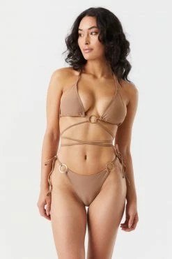 Stitches Ladies Sets Sommer Ray Self-Tie O-Ring Brazil Bikini Bottom