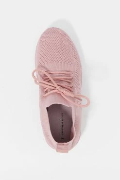 Stitches Ladies Sneakers Lace-Up Chunky Sole Knit Sneaker