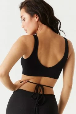 Stitches Ladies Seamless Ribbed Low Back Bralette