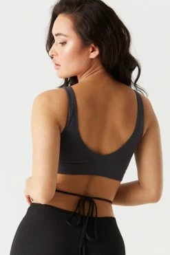 Stitches Ladies Seamless Ribbed Low Back Bralette