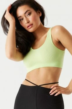 Stitches Ladies Seamless Ribbed Low Back Bralette