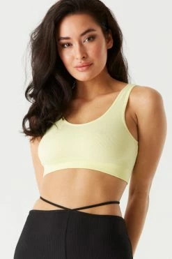 Stitches Ladies Seamless Ribbed Low Back Bralette