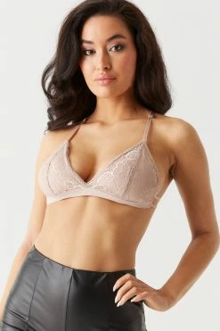 Stitches Ladies Tops Racerback Lace Brallette 36 Stitches Ladies Tops Racerback Lace Brallette