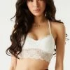 Stitches Ladies Lace Racerback Bralette