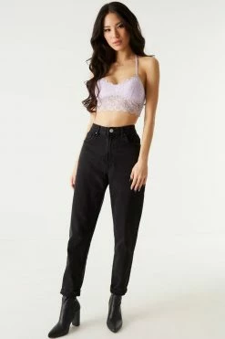 Stitches Ladies Lace Racerback Bralette