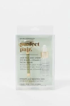 Stitches Ladies Beauty Jade Face Roller And Vitamin C Serum