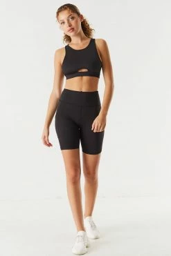 Stitches Ladies High Neck Cut-Out Active Bra 15 Stitches Ladies High Neck Cut-Out Active Bra