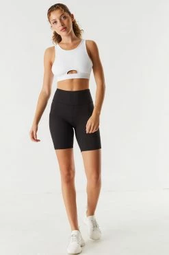 Stitches Ladies High Neck Cut-Out Active Bra 18 Stitches Ladies High Neck Cut-Out Active Bra