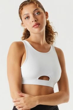 Stitches Ladies High Neck Cut-Out Active Bra 16 Stitches Ladies High Neck Cut-Out Active Bra