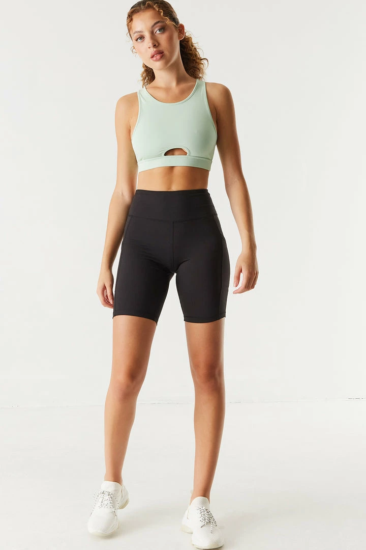 Stitches Ladies High Neck Cut-Out Active Bra 12 Stitches Ladies High Neck Cut-Out Active Bra