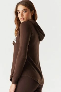 Stitches Ladies Soft Graphic Babygirl Hooded Long Sleeve Top 6 Stitches Ladies Soft Graphic Babygirl Hooded Long Sleeve Top