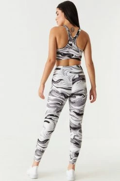 Stitches Ladies Printed High-Rise Sculpt Active Legging